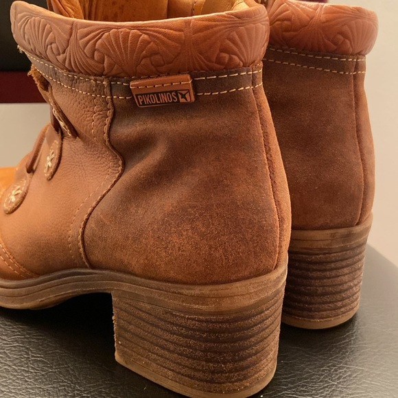 Pikolinos Women's Lyon W6N-8517 Ankle Boot Brandy/Brandy Size 37 - Picture 3 of 4